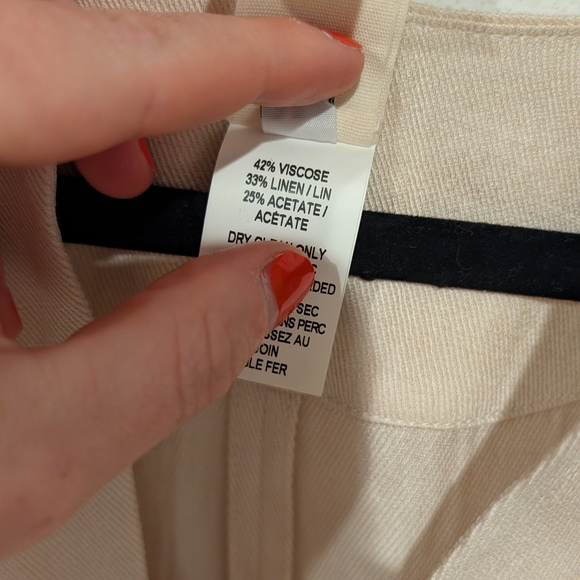 Zero + Maria Cornejo Women's Rae Bomber Top Greige Medium - Picture 6 of 9